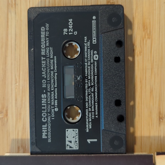 Phil Collins 3 Cassette Combo Pack - Picture 3 of 7